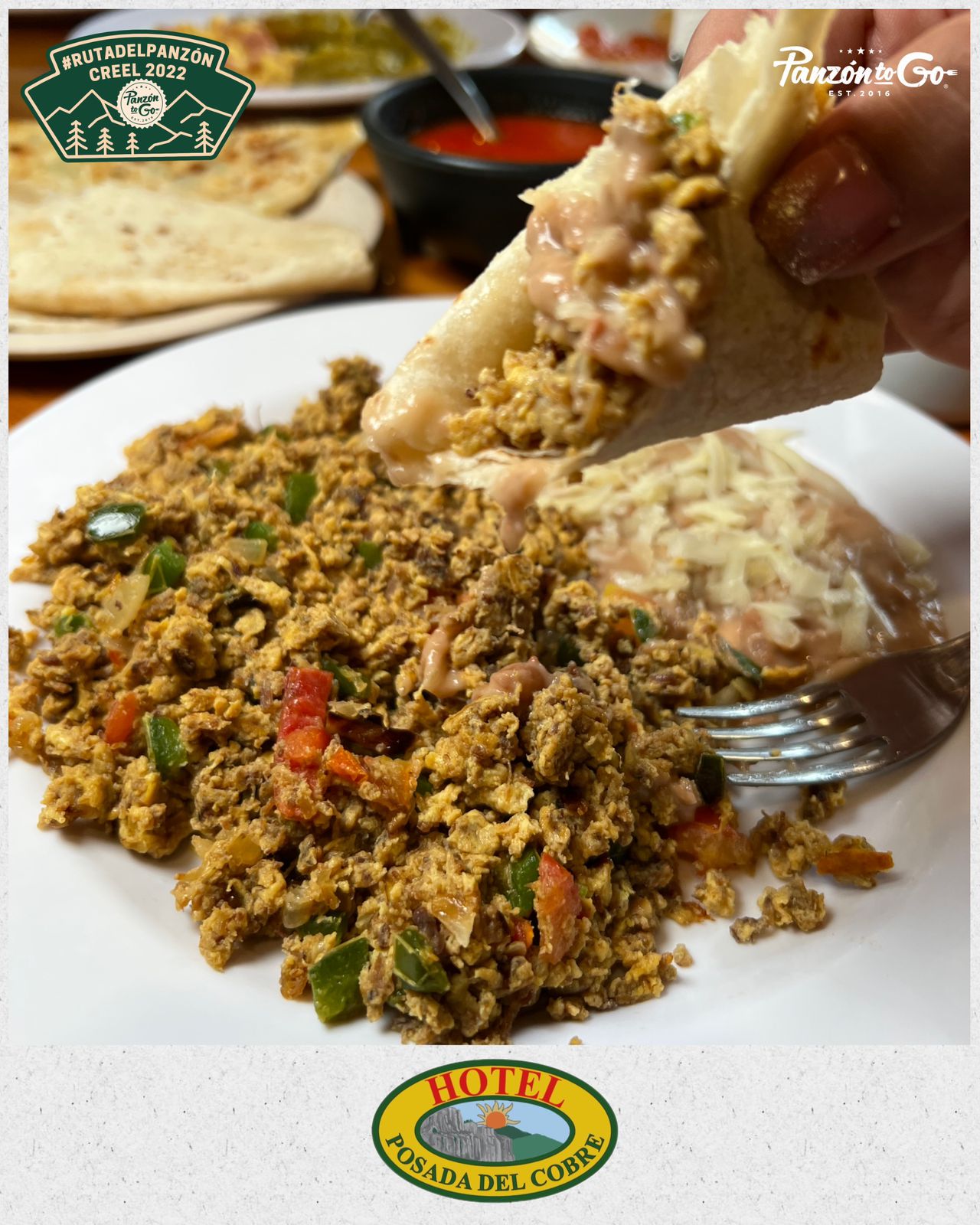Huevo con machaca estilo norteño